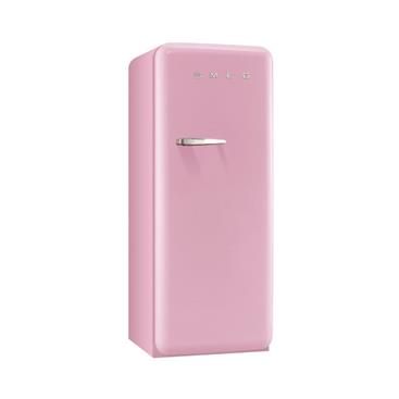 SMEG 義大利美學家電-復古冰箱-粉紅色-電冰箱